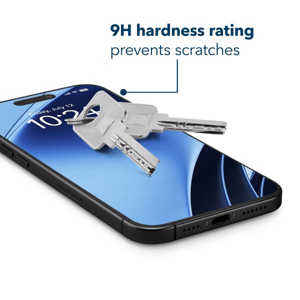 Insignia Anti-Reflective Glass Screen Protector iPhone 16-3