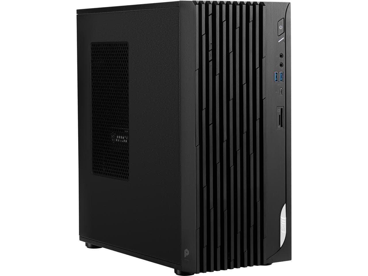 MSI DP180 desktop setup with monitor and peripherals