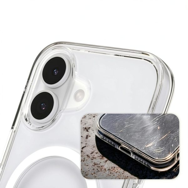 Crystal Palace Clear iPhone Case Drop Protection Kickstand-6