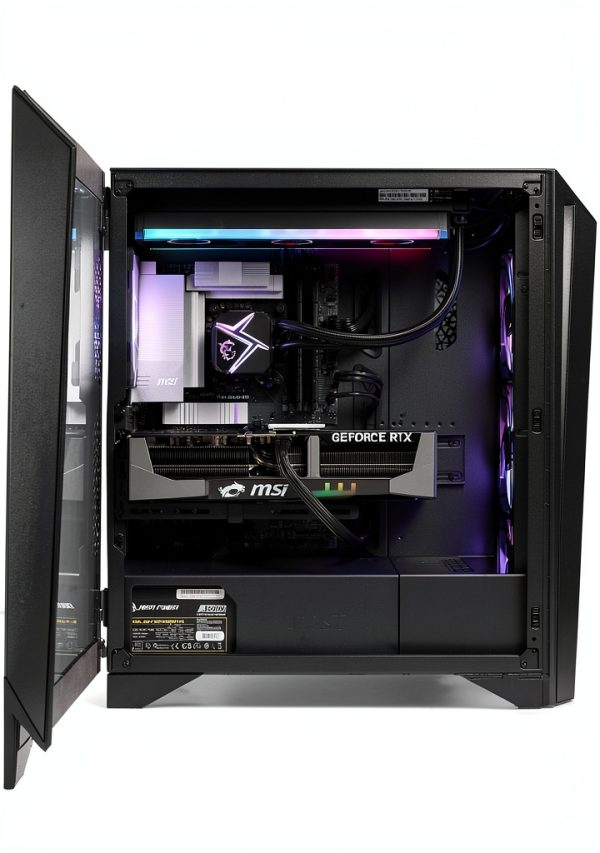 MSI Gaming Desktop AMD R9 9900X3D RTX 5070Ti 32GB-5