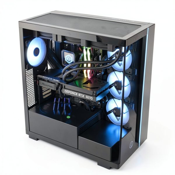 CyberPowerPC Gaming Desktop AMD Ryzen 7 RTX 5070 32GB-11