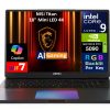 MSI Refurbished Titan Laptop 18 4K Ultra 9 64GB DDR5-0