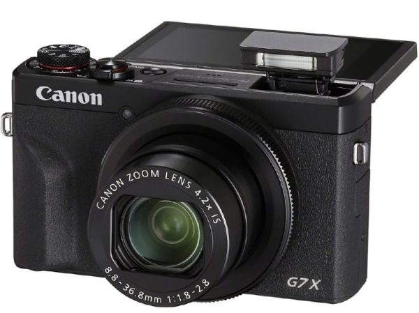 Canon PowerShot G7 X Mark III Camera 4K Video 1-inch Sensor-0