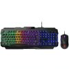 MSI FORGE GK100 Gaming Keyboard Mouse USB Optical 6400 dpi-0