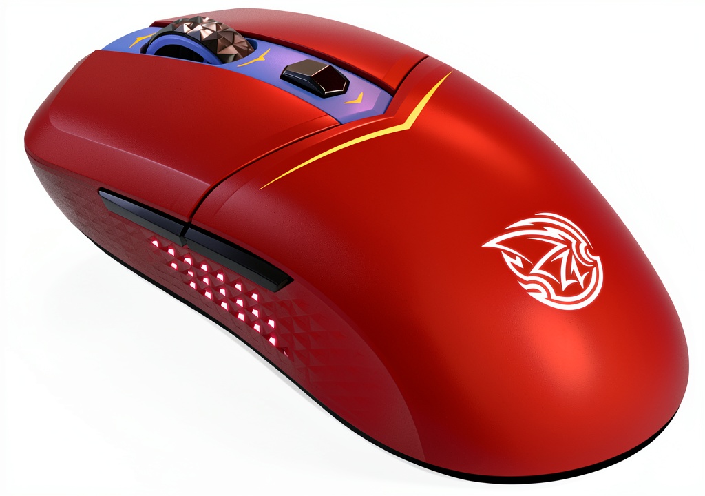MSI Versa MLG Gaming Mouse showcasing its sleek black design and ergonomic shape