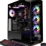 CyberPowerPC Gaming Desktop AMD Ryzen 7 32GB DDR5 SSD-0