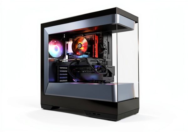 CyberPowerPC Gaming Desktop AMD Ryzen 5 5500 Radeon RX 6500-2