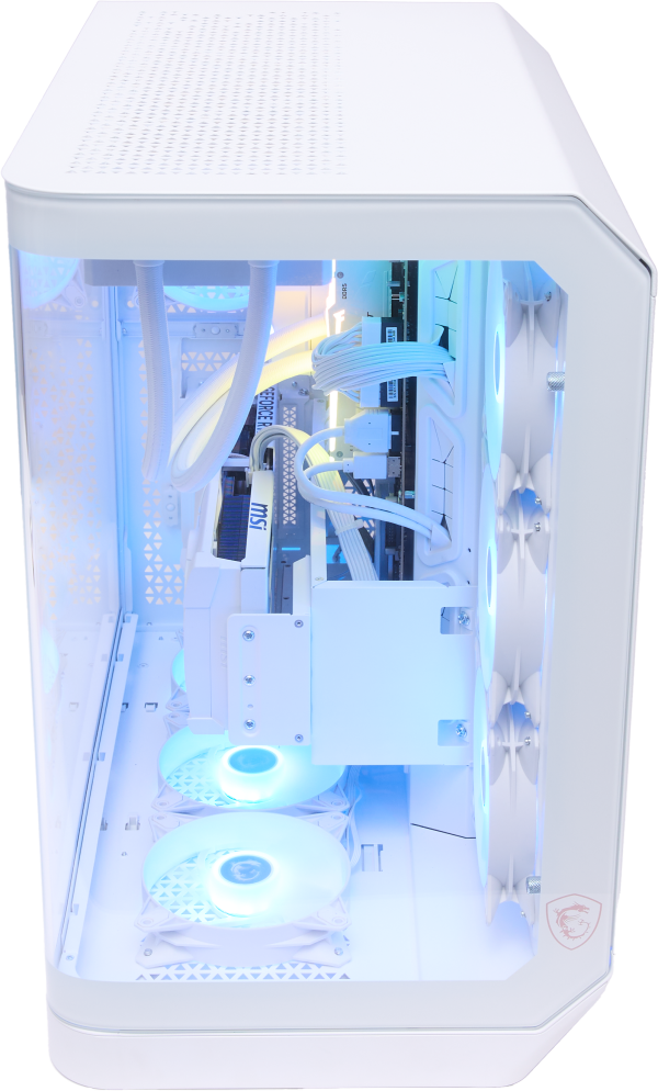 MSI Vision ZS Gaming Desktop RTX 5080 Ryzen 9 9950X3D-5