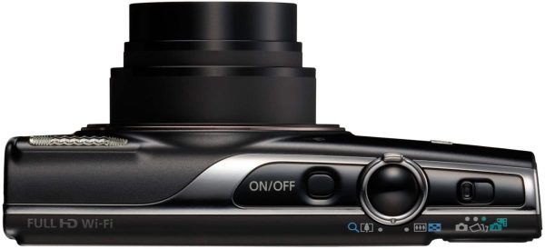 Canon PowerShot ELPH 360 HS Digital Camera Black 20MP Full-4