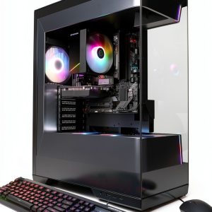 CyberPowerPC Gaming Desktop AMD Ryzen 5 RTX 3050 16GB DDR5-0