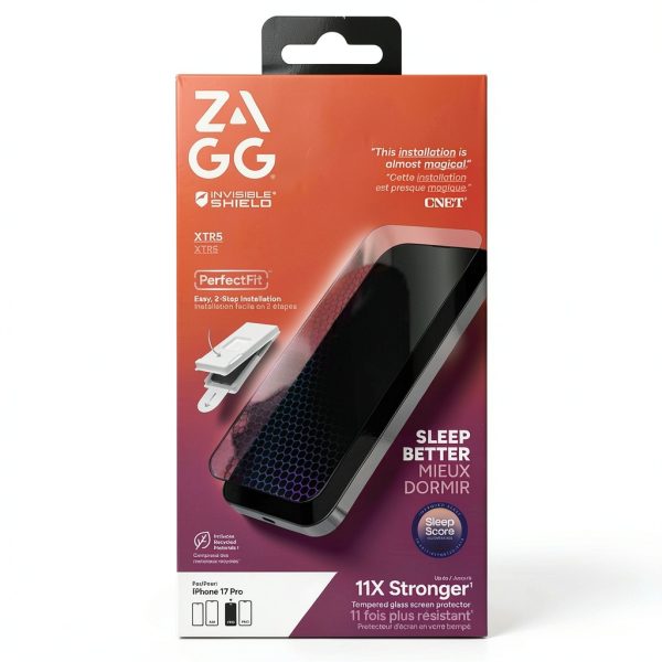 ZAGG Glass XTR5 Screen Protector Graphene Blue Light Filter-16