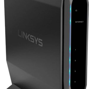 Linksys Refurbished AX1800 WiFi 6 Router Dual Band Black-0