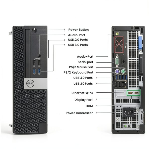 Dell OptiPlex Gaming Desktop Intel i5 6th Gen NVIDIA GT 1030-3