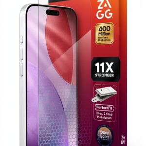 ZAGG Glass XTR5 Screen Protector Graphene Blue Light Filter-0