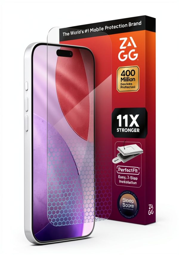 ZAGG Glass XTR5 Screen Protector Graphene Blue Light Filter-0