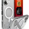Crystal Palace Clear iPhone Case Drop Protection Kickstand-0