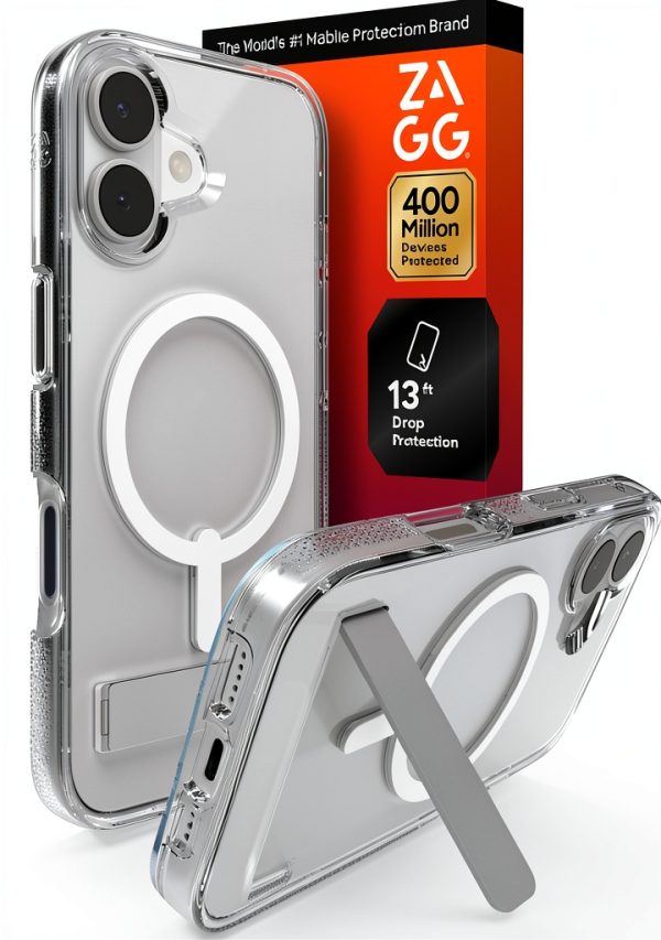 Crystal Palace Clear iPhone Case Drop Protection Kickstand-0