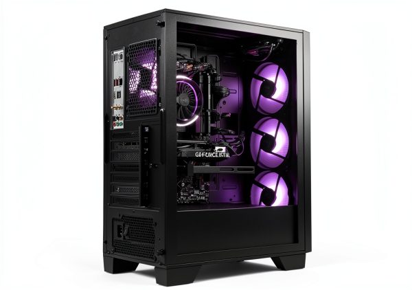 MSI Gaming Desktop Intel i5 RTX 5060 32GB DDR5 2TB SSD-3