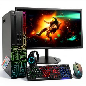 Dell Refurbished RGB Gaming PC Intel i5 GT 1030 16GB RAM-0