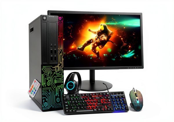 Dell Refurbished RGB Gaming PC Intel i5 GT 1030 16GB RAM-0
