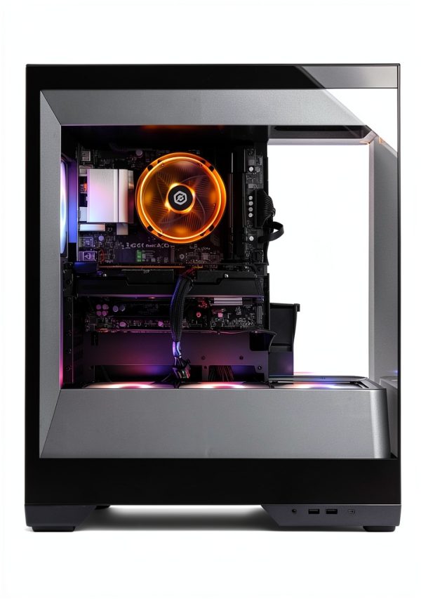 CyberPowerPC Gaming Desktop AMD Ryzen 5 5500 Radeon RX 6500-10