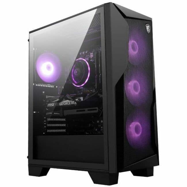 MSI Codex R2 AI Gaming Desktop on a modern desk setup