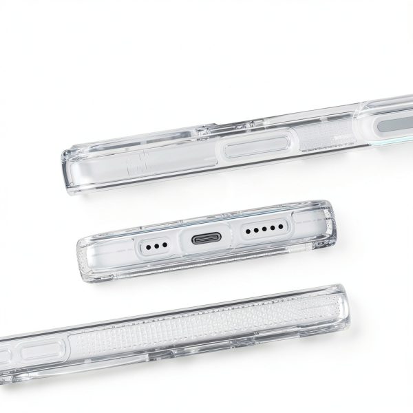 Crystal Palace Clear iPhone Case Drop Protection Kickstand-5