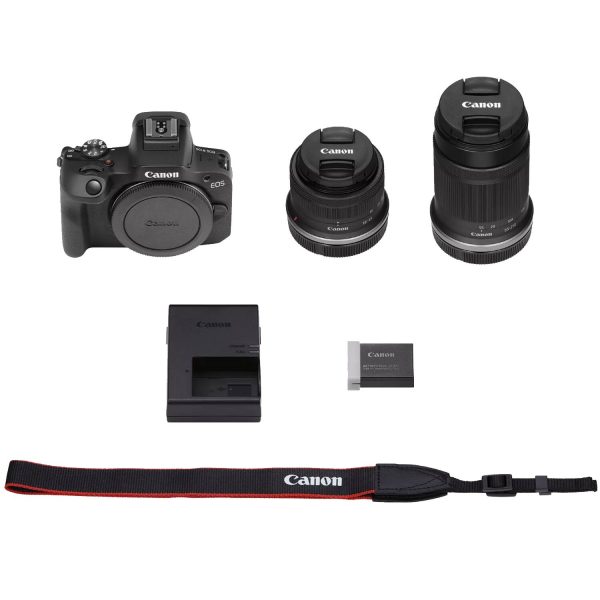Canon EOS R100 Mirrorless Camera 2 Lens Kit 24MP Bundle-1