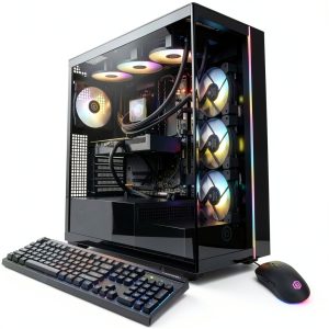 CyberPowerPC Gaming Desktop AMD Ryzen 7 RTX 5070 32GB-0