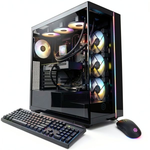 CyberPowerPC Gaming Desktop AMD Ryzen 7 RTX 5070 32GB-0