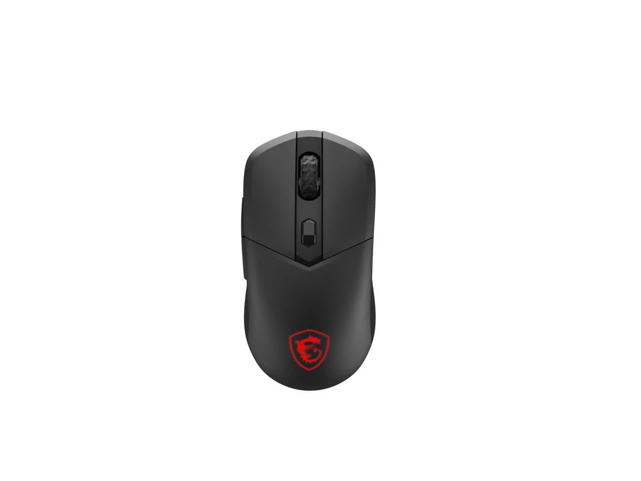 MSI VERSA 300 wireless mouse in use on a gaming setup