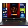 MSI Raider Laptop Ultra 9 RTX 5090 64GB 2TB SSD-0