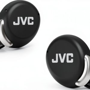 JVC True Wireless Noise Cancelling Earbuds Black Low Latency-0