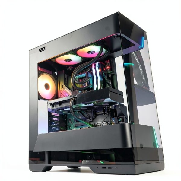 CyberPowerPC Gaming Desktop AMD Ryzen 5 5500 Radeon RX 6500-13