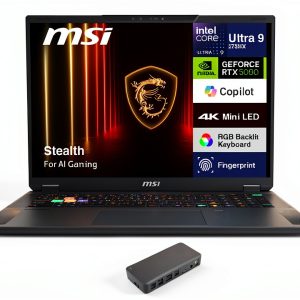 MSI Stealth Laptop 18 4K Ultra 9 RTX 5090 Gaming-0