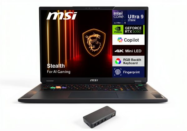 MSI Stealth Laptop 18 4K Ultra 9 RTX 5090 Gaming-0