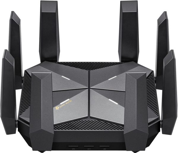 TP-Link Archer AXE300 Wi-Fi 6E Router Quad-Band 10G Ports-0