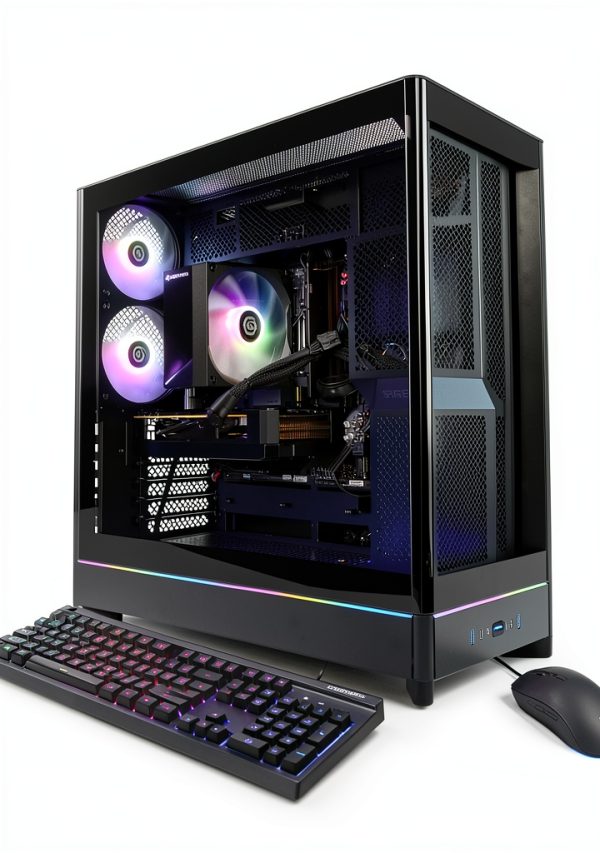 CyberPowerPC Gaming Desktop AMD Ryzen 7 NVIDIA RTX 5060-0