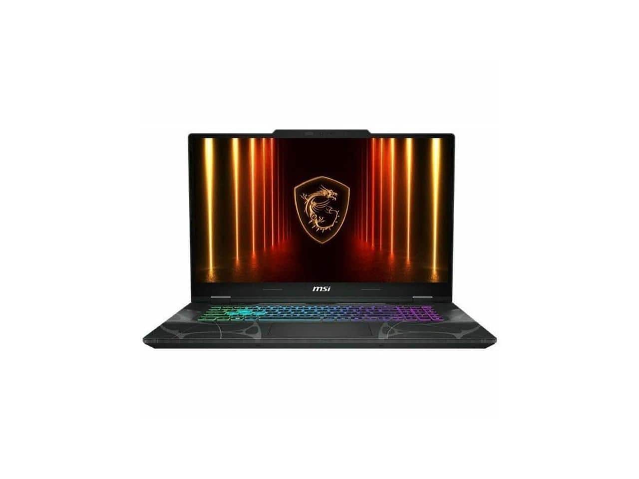 MSI Cyborg 15 laptop displaying a high-resolution game on its 144Hz screen