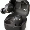 JVC True Wireless Noise Cancelling Earbuds Black Low Latency-1