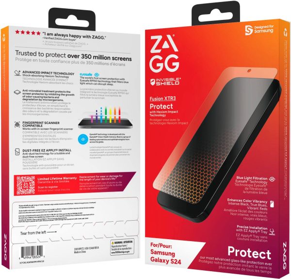 Fusion XTR3 Hybrid Screen Protector Hexiom Impact Technology-7