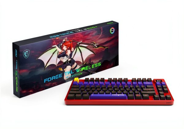 MSI Forge TKL Wireless MLG Gaming Keyboard Mechanical Linear-0