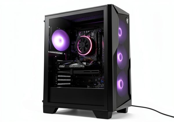 MSI Gaming Desktop Intel i5 RTX 5060 32GB DDR5 2TB SSD-0
