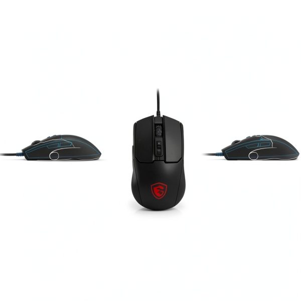 MSI FORGE GK100 Gaming Keyboard Mouse USB Optical 6400 dpi-4