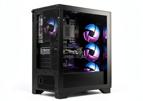MSI Gaming Desktop Ryzen 7 RTX 5070 32GB DDR5 SSD-1