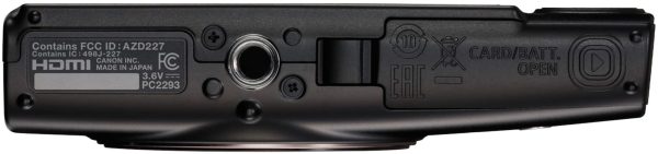 Canon PowerShot ELPH 360 HS Digital Camera Black 20MP Full-1