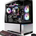 CyberPowerPC Gaming Desktop Intel Core Ultra 7 AMD Radeon RX-0
