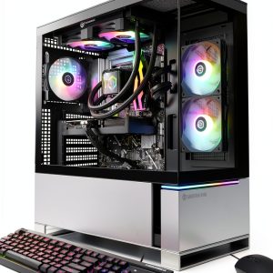 CyberPowerPC Gaming Desktop Intel Core Ultra 7 AMD Radeon RX-0