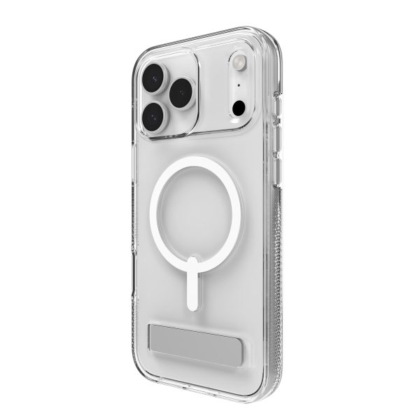 Crystal Palace Clear iPhone Case Drop Protection Kickstand-16