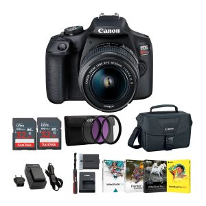 Canon Rebel T7 DSLR Camera Kit 18-55mm Lens Bundle-0